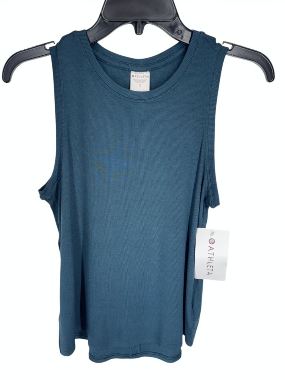 New Athleta With Ease Open Back Rib Tank Top